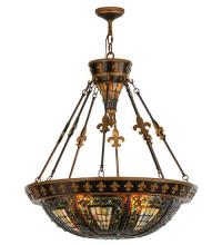 Luma-Spec Lighting 19808 - 28" Wide Fleur-de-lis Inverted Pendant