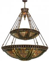 Luma-Spec Lighting 19834 - 45"W Fleur-de-lis 2 Tier Inverted Pendant