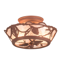 Luma-Spec Lighting 198770 - 10" Wide Whispering Pines Flushmount