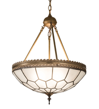 Luma-Spec Lighting 198784 - 19"Wide Vincent Honeycomb 3 Light Ceiling Pendant