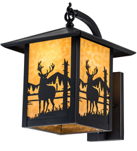 Luma-Spec Lighting 198826 - 12" Wide Seneca Deer Creek Hanging Wall Sconce