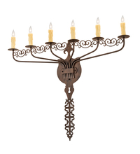 Luma-Spec Lighting 199190 - 36" Wide Almonte 6 Light Wall Sconce
