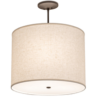 Luma-Spec Lighting 200496 - 24" Wide Cilindro Textrene Pendant