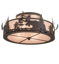 Luma-Spec Lighting 200517 - 24" Wide Moose at Dusk Flushmount