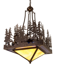 Luma-Spec Lighting 200519 - 20" Square Pine Lake Inverted Pendant