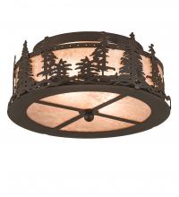 Luma-Spec Lighting 200527 - 16" Wide Tall Pines Flushmount