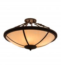 Luma-Spec Lighting 201781 - 31" Wide Commerce Semi-Flushmount