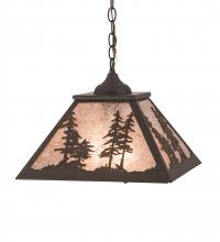 Luma-Spec Lighting 201984 - 16" Square Tall Pines Pendant