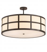Luma-Spec Lighting 202567 - 36" Wide Cilindro Barnabas Semi-Flushmount