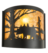 Luma-Spec Lighting 203180 - 15" Wide Bear at Lake Wall Sconce