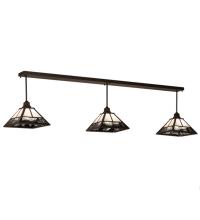 Luma-Spec Lighting 203607 - 84" Long "T" Mission 3 Light Island Pendant