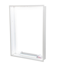 Luma-Spec Lighting 204454 - 23" Wide X 31" High White LED Backlit Window Box