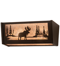Luma-Spec Lighting 205094 - 16" Wide Moose at Lake Vanity Light