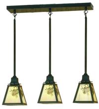 Luma-Spec Lighting 20681 - 24" Long Winter Pine 3 Light Pendant