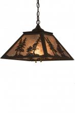 Luma-Spec Lighting 21017 - 16"Sq Tall Pines Pendant