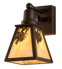 Luma-Spec Lighting 210482 - 6" Wide Winter Pine Wall Sconce