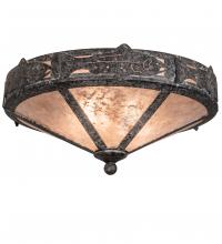 Luma-Spec Lighting 210574 - 16" Wide Rainbow Trout Flushmount