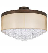 Luma-Spec Lighting 211420 - 70" Wide Cilindro Bulle Semi-Flushmount