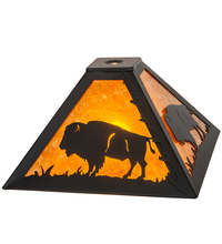 Luma-Spec Lighting 212120 - 12" Square Buffalo Shade