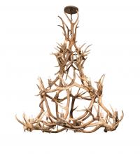 Luma-Spec Lighting 212273 - 72" Wide Antlers Elk 16 Light Chandelier