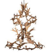 Luma-Spec Lighting 212274 - 58" Wide Antlers Fallow Deer 12 Light Chandelier