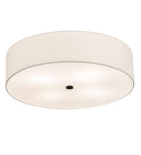 Luma-Spec Lighting 212419 - 24" Wide Cilindro Textrene Flushmount
