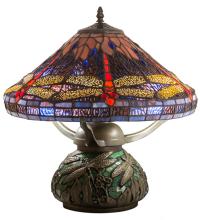 Luma-Spec Lighting 212524 - 17" High Tiffany Dragonfly Table Lamp