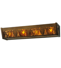 Luma-Spec Lighting 212668 - 24" Wide Pinecone Inverted Vanity Light