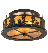 Luma-Spec Lighting 213426 - 16" Wide Tall Pines Flushmount
