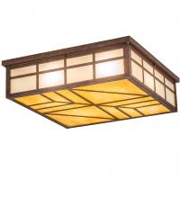 Luma-Spec Lighting 213730 - 27" Square Santa Fe Flushmount