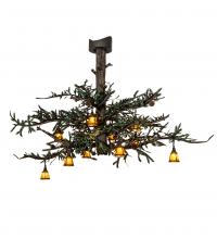 Luma-Spec Lighting 214347 - 110" Long Pine Branch 10 Light Chandelier