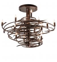 Luma-Spec Lighting 214928 - 36" Long Cyclone 15 Light Chandelier