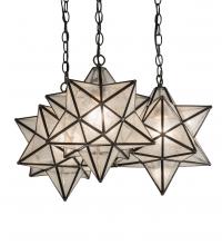 Luma-Spec Lighting 215080 - 23" Wide Moravian Star 3 Light Cascading Pendant