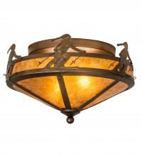 Luma-Spec Lighting 215163 - 16" Wide Alpine Flushmount