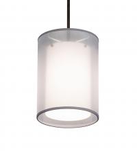 Luma-Spec Lighting 216019 - 8" Wide Cilindro Textrene Pendant