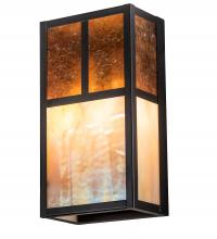 Luma-Spec Lighting 216256 - 7" Wide Hyde Park "T" Mission Wall Sconce