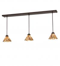 Luma-Spec Lighting 216843 - 51" Long Delta Jadestone 3 Light Oblong Pendant