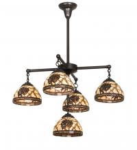 Luma-Spec Lighting 217630 - 30" Wide Pinecone 5 Light Chandelier