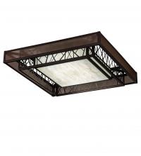 Luma-Spec Lighting 217643 - 36" Square Quadrato Rich Umador Semi-Flushmount