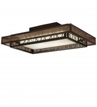 Luma-Spec Lighting 217644 - 48" Wide Quadrato Rich Umador Semi-Flushmount