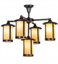 Luma-Spec Lighting 218223 - 30" Wide Fulton 5 Light Chandelier