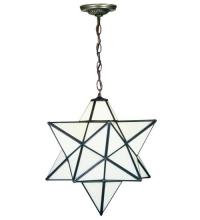 Luma-Spec Lighting 21842 - 18" Wide Moravian Star White Pendant