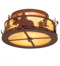 Luma-Spec Lighting 219213 - 18" Wide Moose at Dusk Flushmount