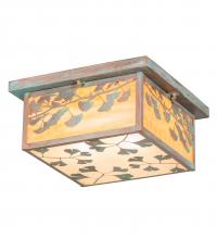 Luma-Spec Lighting 220113 - 14" Square Hyde Park Ginkgo Flushmount