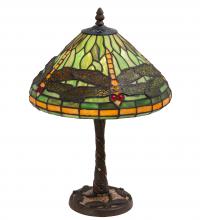 Luma-Spec Lighting 220523 - 17" High Dragonfly W/Twisted Fly Mosaic Base Table Lamp