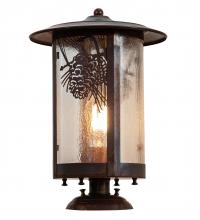 Luma-Spec Lighting 220788 - 10" Wide Fulton Winter Pine Pier Mount