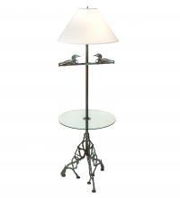 Luma-Spec Lighting 221612 - 65" High Loon W/Glass Table Floor Lamp