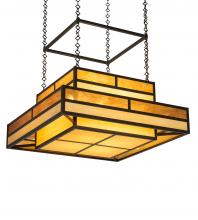 Luma-Spec Lighting 223100 - 36" Square Hyde Park "T" Mission Pendant