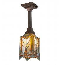 Luma-Spec Lighting 223200 - 6" Square Cottage Mission Pendant