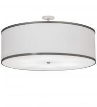 Luma-Spec Lighting 223579 - 36" Wide Cilindro Textrene Semi-Flushmount